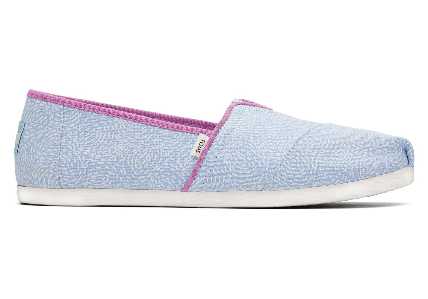 Toms Espadryle Damskie Niebieskie - Alpargata Lato Sparks - 95JHTIALF